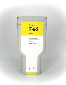 HP 746 için uygun HP746B kartuş 747B mürekkep Z6 Z6 DR serisi Plotter 300ML p2v81a - Product Image 6