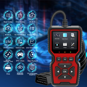 MIL-Status Löschen des DTC O2-Sensortests Überprüfen Sie den Motorcode-Leser OBD-II Obdii Scanner Engine Analyzer-Diagnose tools für Autos - Product Image 2