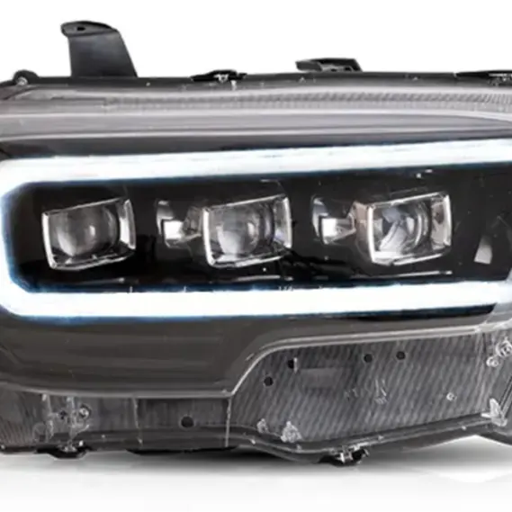 Accesorios para coche de la serie Tacoma, faros halógenos con proyector DRL Led Facelift para Tacoma 2012 2013 2014 2015