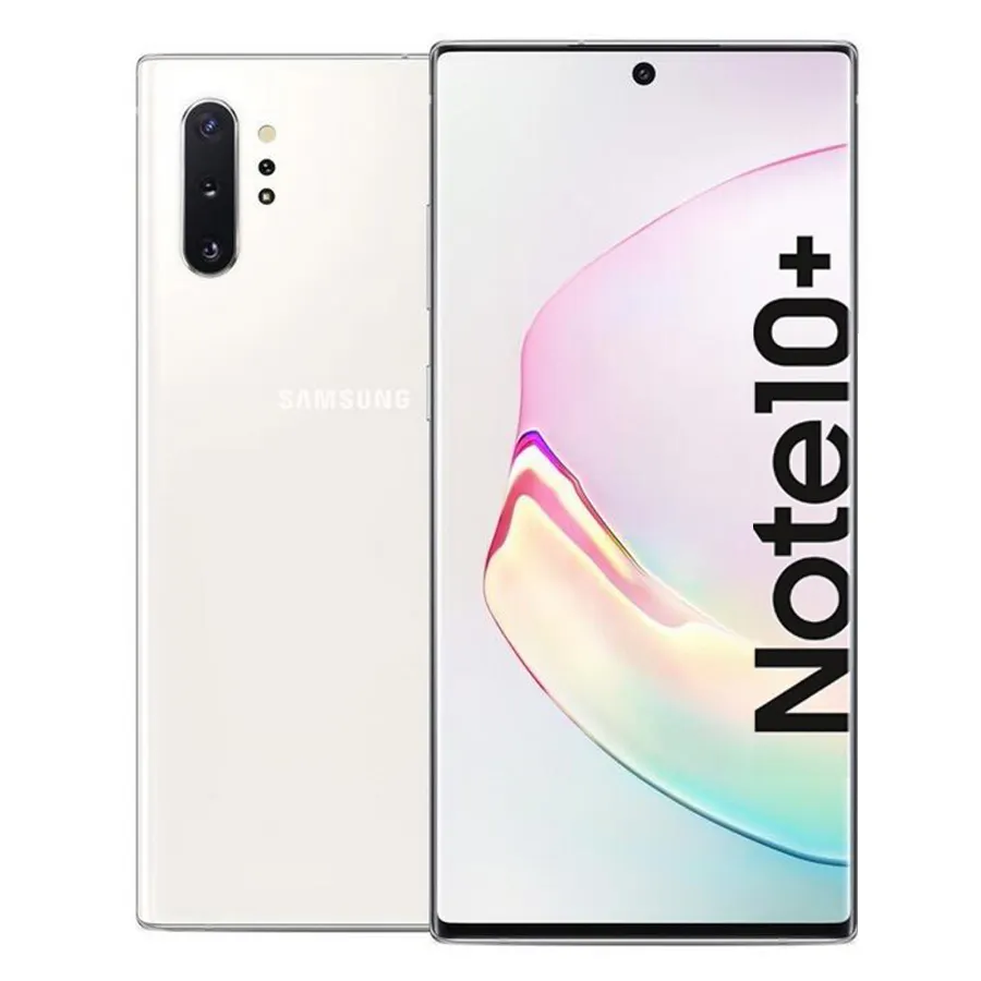 Für Original Samsung Galaxy Note 10 Plus Note 10+ 5G N976F N976U 6,8 Zoll Octa Core 12 GB RAM 256 GB ROM gebrauchtes Smartphone 5 Stück