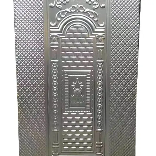 Panel de puerta de acero laminado en frío/caliente estampado en relieve