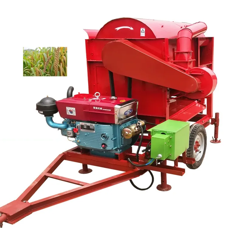agricultural harvester gasoil corn electronic agricultural sesame maizer crop herb paddy rice barely thresher