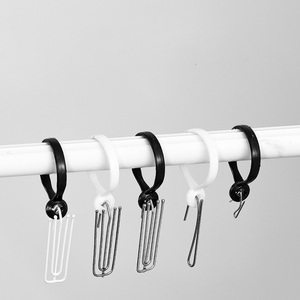 Bán buôn giá rẻ 4 prongs thép không gỉ Pinch pleat kim loại rèm móc - Product Image 5