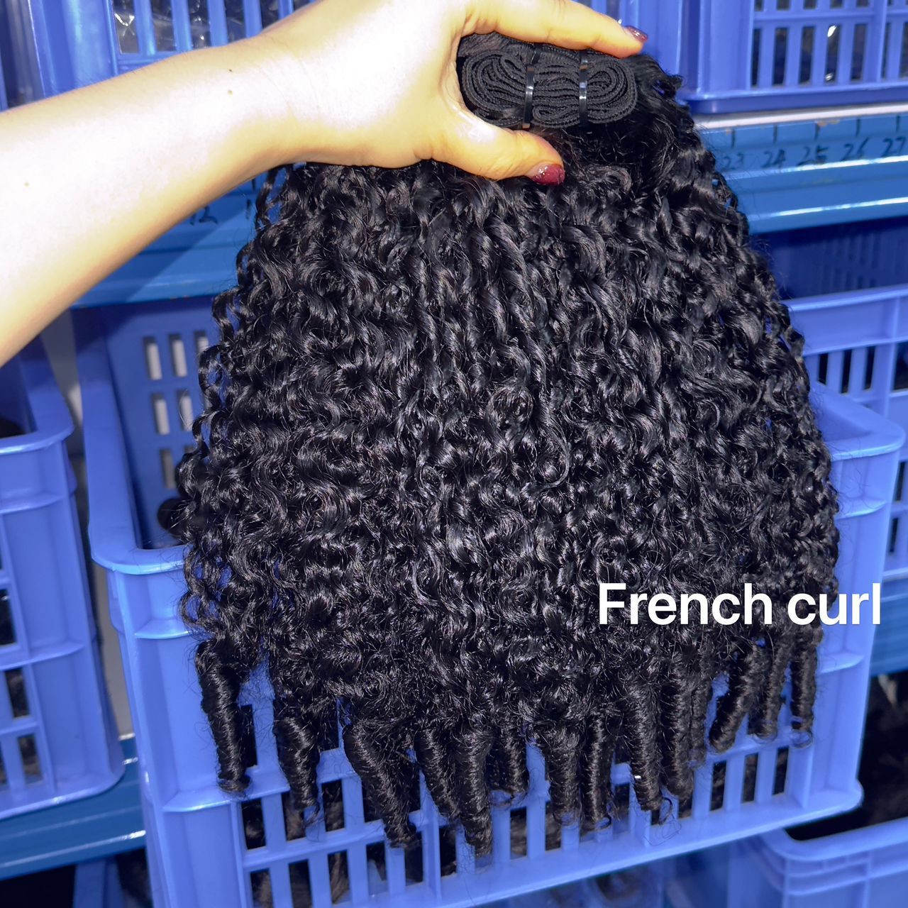 1 paquete de rizos franceses