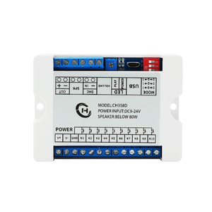 <strong>Output</strong> 80W Amplified Low Lever Trigger IO Trigger Mode Input Voice Sound Play <strong>Module</strong> Board 8Mb Memory for Industry Broadcast - Product Image 1