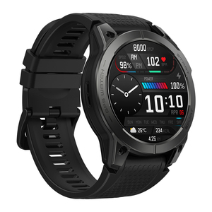 Sağlam Smartwatch GPS 1.43 inç büyük Amoled ekran akıllı saat kan oksijen uyku izleme çağrı hatırlatmak Zeblaze Stratos 3 - Product Image 3