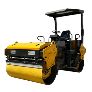 Road máy móc 1ton 2 tấn 3 tấn đôi đơn trống rung rung nhựa đường đi xe trên máy Đầm Mini đường lăn Máy đầm - Product Image 2