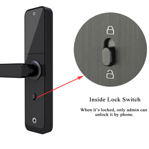 Biometrischer Finger abdruck Digitales Türschloss Keyless Entry Combination Elektronisches Schloss APP TTLOCK BLE Smart Lever Lock - Product Image 3