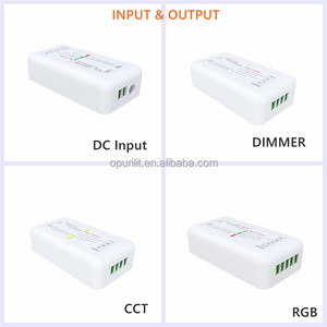 Hohe Qualität DC12-24V 18A RF Wireless 5 Tasten Touch Rgb Bunte Controller 433MHz Fernbedienung RF LED-Controller für LED-Streifen - Product Image 6