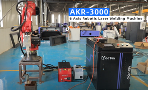 Волоконно-Лазерная Роботизированная сварочная рука CNC 6-осевое гибкое управление интеллектуальные высокотехнологичные лазерные сварочные аппараты для стального алюминия - Product Image 2