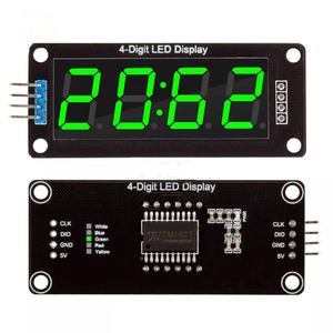 TM1637 LED-Anzeige modul für Arduino 4 Digit 7 Segment 0,56 Zoll Zeit schalt uhr Röhren modul Rot Blau Grün Gelb Weiß