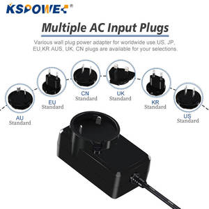 KSPOWER交流Dc适配器24v 1.5a可互换电源适配器电源 - Product Image 2
