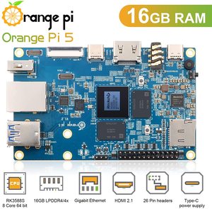 Orange Pi 5 16Gb Lpddr4 Rk3588SチップOcta-Core Armr 64ビット8Nm LpプロセスQspi,フラッシュオレンジPi - Product Image 3