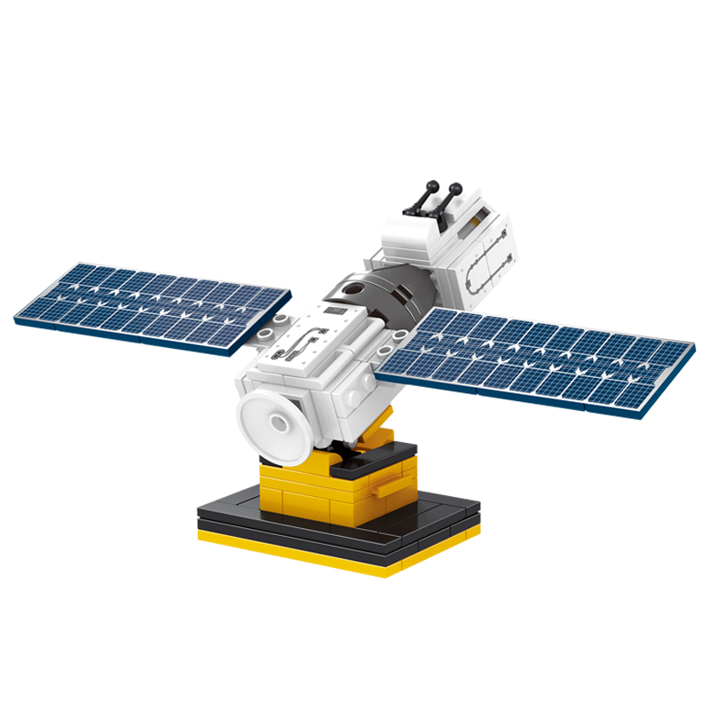 COGO City Series 4 In 1 DIY Space Rocket 3D Model Plastic Building Blocks Toys for Kids