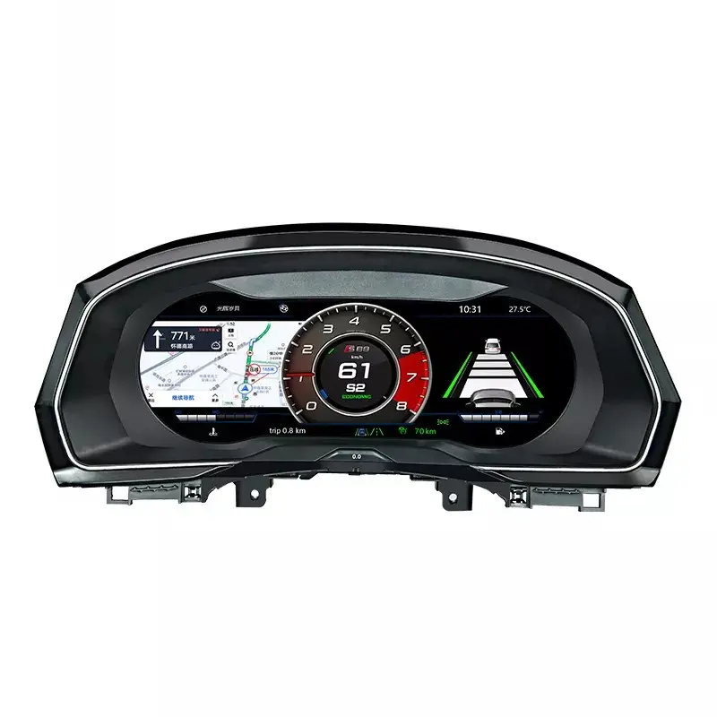 Strumento digitale da 12.3 pollici sistema Linux Car Cluster per VW Passat 2015-2020 tachimetro Auto Meter