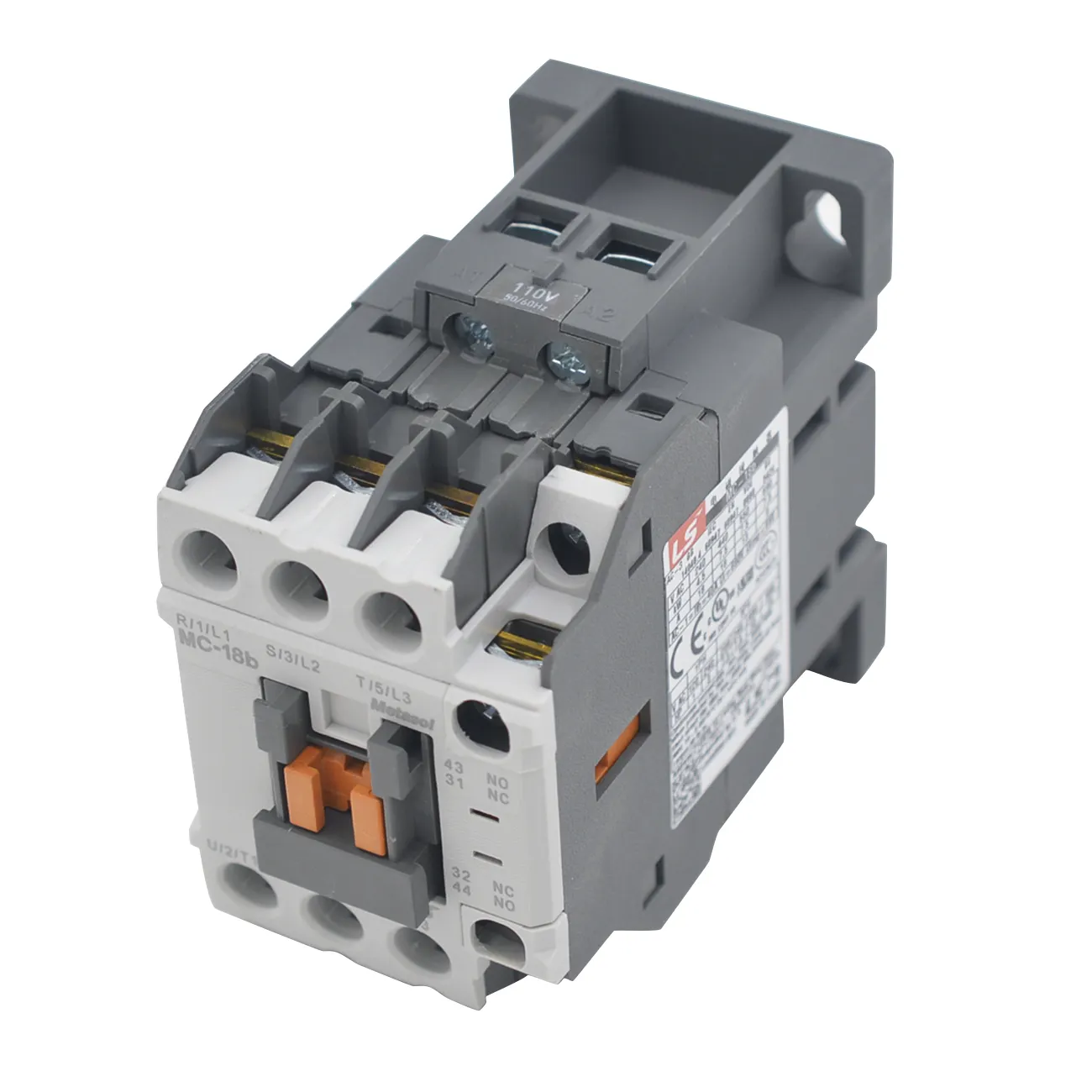 LISI Meta-MEC tipos de contactor magnético de CC 3P MC-18b CC 12V/24V/48V/60V/110V/200V/220V