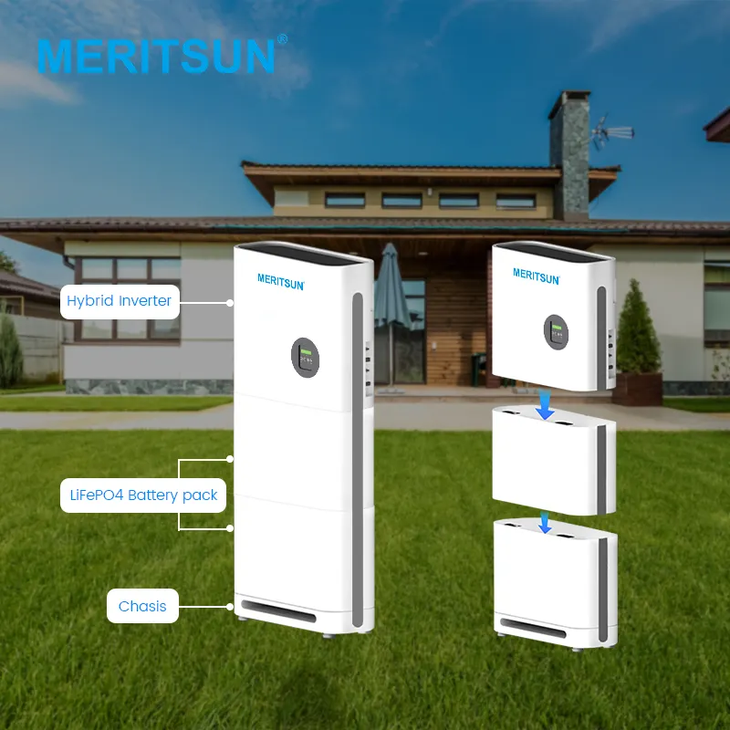 Лидер продаж MeritSun Power Plus 5 кВт/ч 10 кВтч система хранения солнечной энергии «Все в одном»