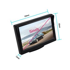 5インチTFTモニター付きインテリジェントワイヤレスボタンコントロールカーサイドビューカメラシステム - Product Image 2