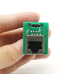 Type D Data Network Panel Adapter Multimedia Engineering Network Socket Black Plastic <strong>RJ45</strong> Adapter - Product Image 3