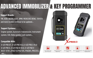 X431 PRO3S und X-PROG 3 Umfassende Autoschlüssel-Programmierung und Diagnose tools für OBD-Scanner-Motor analysatoren - Product Image 6
