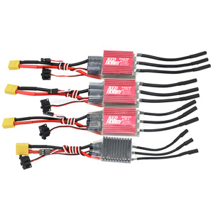 RedHobby AM32 60A 80A 160A 200A Programming Brushless ESC 2-6S <strong>BEC</strong> 6V/2A 6V/5A For 1/10 1/8 RC Crawler Car Axial TRX SCX10 TRX4 - Product Image 2