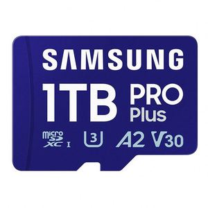 การ์ดหน่วยความจำซัมซุงโปรพลัสของแท้128GB 256GB 512GB 1TB Micro TF แฟลช SD การ์ดความจำ4K U3 180เมตร/วินาทีสำหรับโทรศัพท์ - Product Image 1