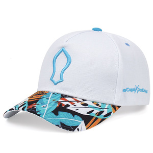 Gorras de béisbol de 5 paneles para exteriores, logotipo bordado en 3D personalizado, sombrero deportivo estructurado con ala curva, calle deportiva, Unisex, cuatro estaciones - Product Image 3