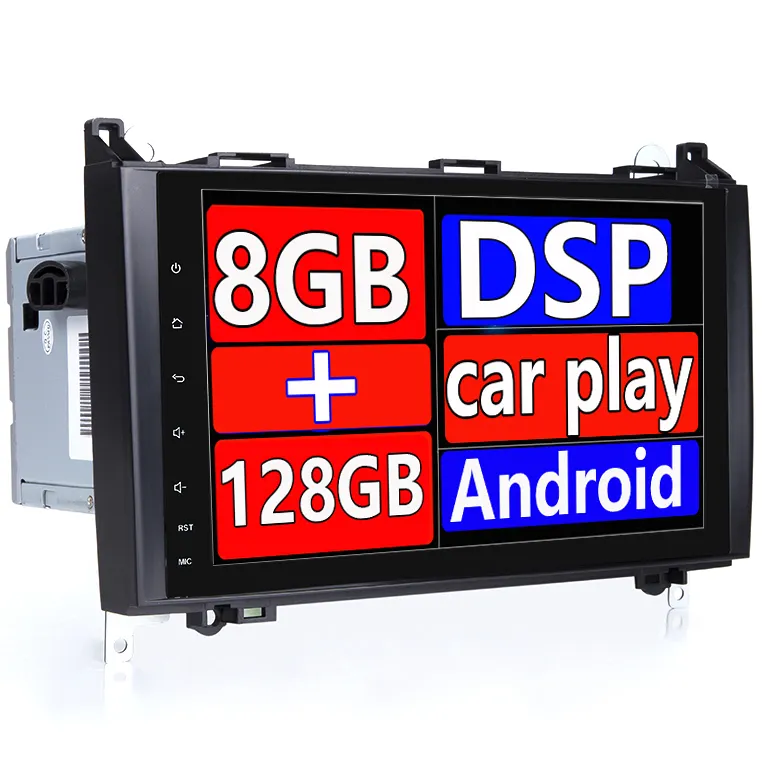 Per Mercedes Benz B200 W169 W245 W639 A180 UNA Classe B Viano Vito Sprinter W906 android autoradio con lettore dvd gps da 2005 a 2012