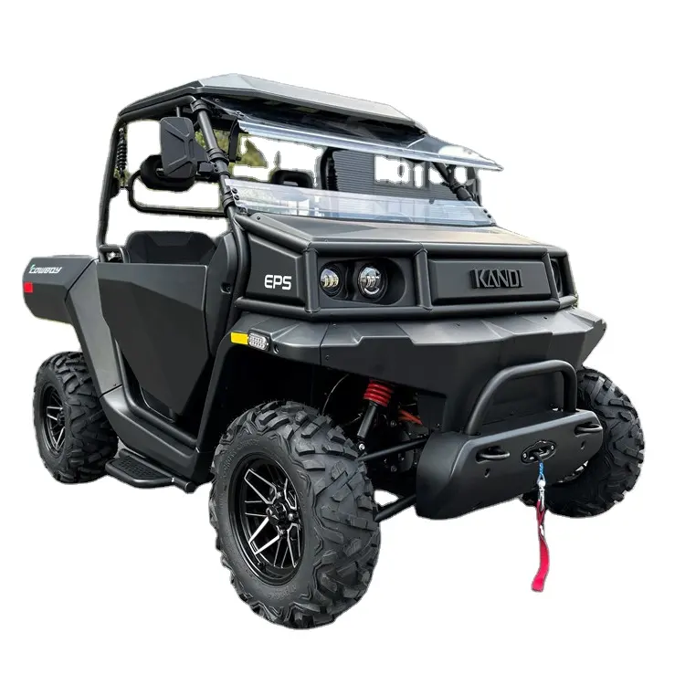 kandi cowboy 20kw 72v 4wd lithium batteriebetriebener elektrischer bauernhof-utv für erwachsene straßenzur legala CE 4*4 COC UTV elektrischer utv EWG