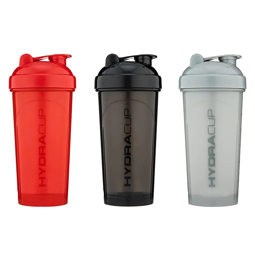 Tazza Shaker all'ingrosso personalizzata Logo personalizzato Protein Sport tazza di plastica bottiglie Shaker da 400ML