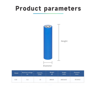 Taşınabilir güç istasyonu jeneratör lifepo4 silindirik hücre pil için C40 lifepo4 cell silindirik pil hücre - Product Image 2