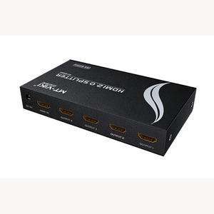 4K 60Hz HDMI splitter 1 ใน 4 ออก, MT-VIKI 1x4 1 คอมพิวเตอร์ 4 จอภาพ + อะแดปเตอร์ไฟ HDMI splitter 1x4 - Product Image 2