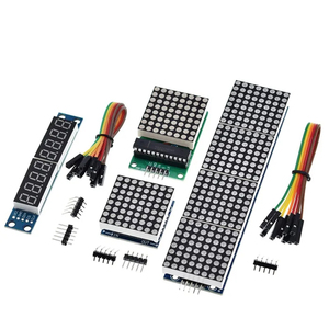 MAX7219 modulo a matrice di punti modulo microcontrollore modulo di controllo modulo Display 4 In un Display con linea 5P - Product Image 1