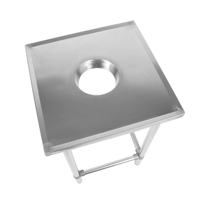 高度可调工作台4面向上船用边缘和废料孔工作台 - Product Image 5
