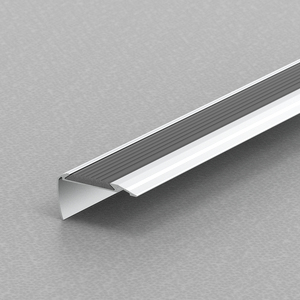 Bords de carreaux en aluminium nouvellement conçus avec des bandes décoratives en métal pour le nez de l'escalier - Product Image 2