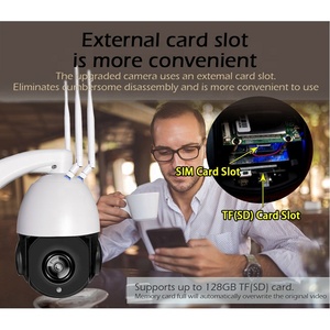 2.0万像素SONY307 IP摄像机1/2英寸星光CMOS 20倍光学变焦和无线WIFI 3G 4g应用远程视图-Camhi - Product Image 5