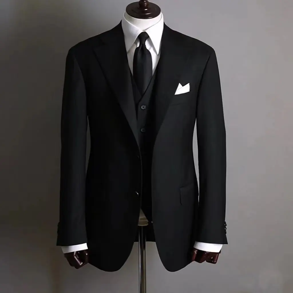 Ultimo Design MTM su misura abito uomo personalizzato fatto a mano Slim Fit 100% lana vestito su misura abiti da uomo