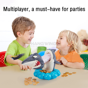 Hw Giải Nén Đồ Chơi Bất Ngờ Cướp Biển Cá Mập Thiết Lập Nổ Điện Tiền Xu Vàng Câu Đố Lừa Tạo Tác Hội Đồng Quản Trị Trò Chơi Bên Đồ Chơi Cho Trẻ Em - Product Image 3