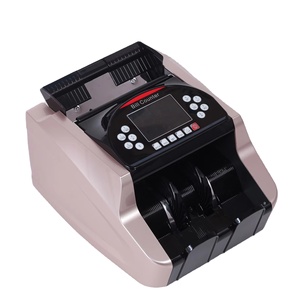 Máquina automática de conteo de billetes de varias monedas, valor de mezcla de dinero, máquina de conteo de billetes, contador de billetes 2832 - Product Image 3