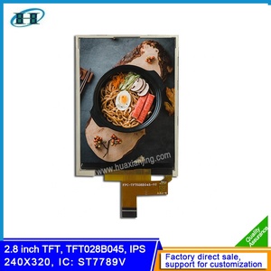HXJ 0,96 "2,4" 2,8 "3,2" 3,5 "4" 4,3 "7" 10,1 pulgadas IPS TN TFT LCD Pantalla SPI RGB MCU Interfaz opcional - Product Image 5