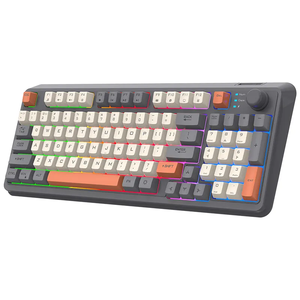 Xuan Silver Fox K82 Wired Gaming <strong>Keyboard</strong> Three-Color Luminous Mechanic Feel Membrane Private Model for Desktop <strong>Computer</strong> English - Product Image 3