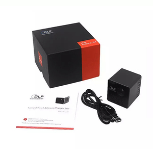 Sevimli tasarım P1 + Mini DLP projektör gerçek mikro odak kolu ev sineması kullanımı için daha yüksek verimlilik ile düşük güç tüketimi - Product Image 6
