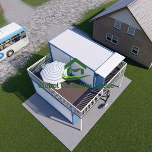 Diseño personalizado Prefab Fabricado Contenedor Apartamento Complejo Modular Casa Edificio para Hotel Prefab Desmontable Contenedor