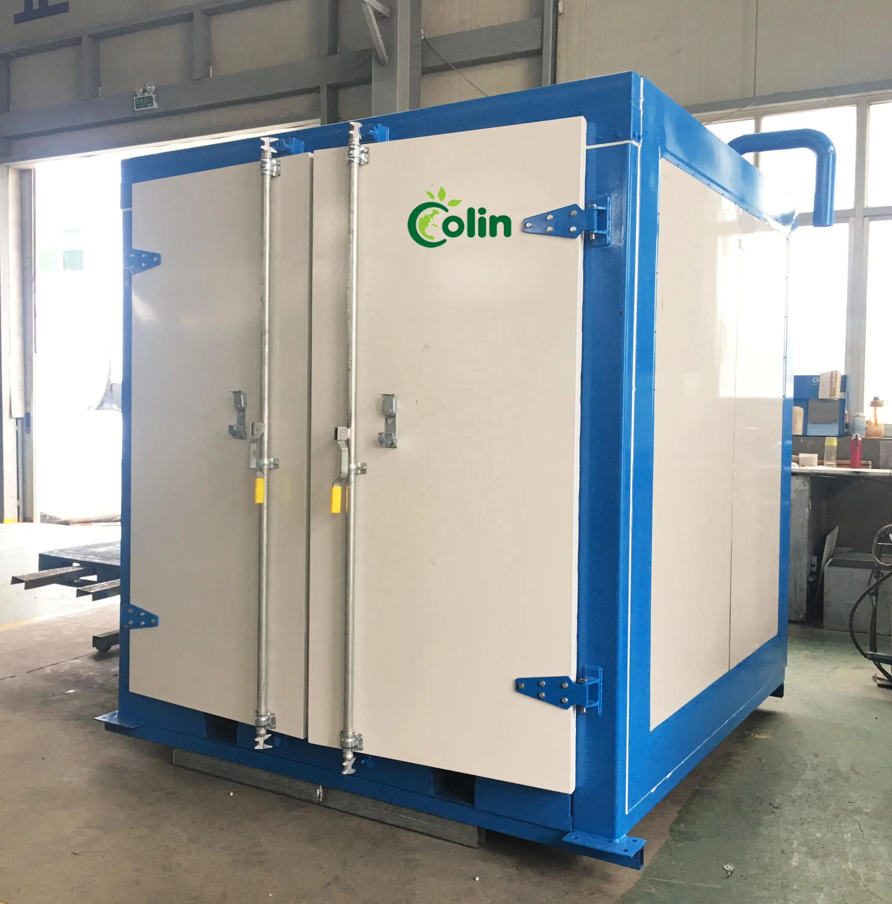 Small Electric LPG / GAS / Diesel Powder Coating Curing Oven for Industrial Aluminum workpiece Baking Paint Powder Coating