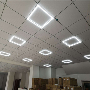 4000lm 40w ticari LED Panel AYDINLATMA hızlı montaj Modern tasarım 100-270v kare sınır çerçeve-yaktı 620*620*20pc malzeme - Product Image 5