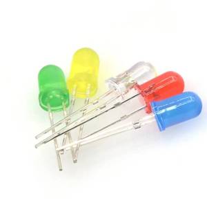 F5 5mm <strong>LED</strong> diode Light Assorted Kit Red Blue Color light <strong>LED</strong> DIY kit Two <strong>Pin</strong>