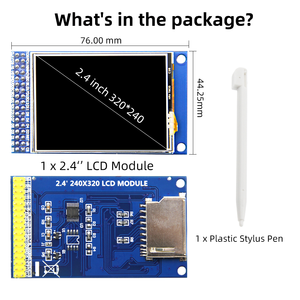 2.4インチ320*240 TFT LCDディスプレイタッチスクリーンモジュールMCU 8/16bitインターフェース - Product Image 6