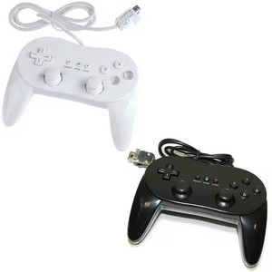 รีโมทคอนโทรลสำหรับ Nintendo สำหรับ Wii Pro Gamepad จอยสติ๊ก - Product Image 5