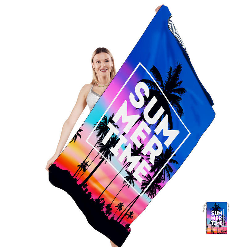 Cocotier imprimé recto-verso (sac en tissu)