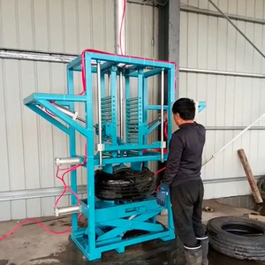 Automatic Hydraulic Truck Wheel <strong>Tyre</strong> Tripling <strong>Machine</strong> Including Motor Engine for Rubber Processing Machinery Manufacturing Plant - Product Image 5